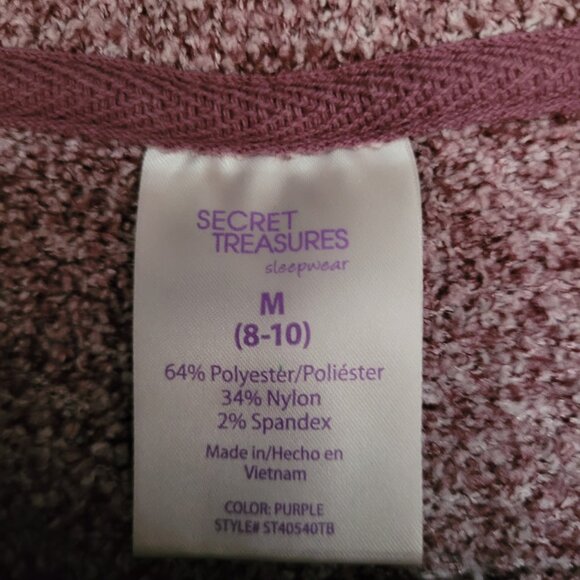 Secret Treasues Sleepwear Shirt | Size M(8-10) - Picture 4 of 4